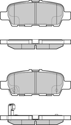 E.T.F. 12-1395 - Bremžu uzliku kompl., Disku bremzes www.autospares.lv