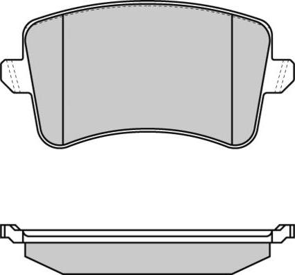 E.T.F. 12-1349 - Тормозные колодки, дисковые, комплект www.autospares.lv