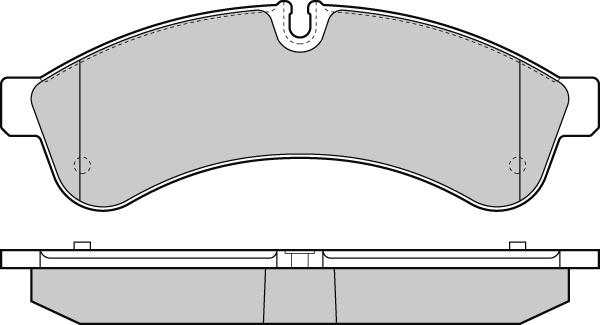 E.T.F. 12-1365 - Тормозные колодки, дисковые, комплект www.autospares.lv