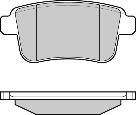 KRAFT AUTOMOTIVE 6015109 - Brake Pad Set, disc brake www.autospares.lv