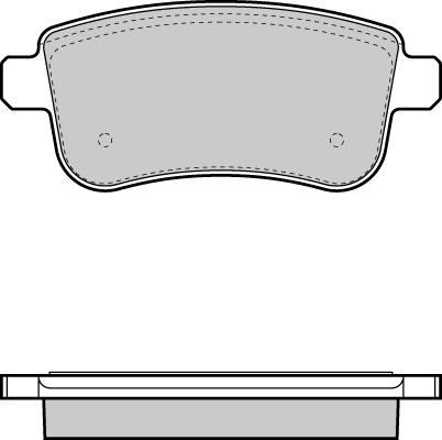 MEC-Diesel 579985 - Bremžu uzliku kompl., Disku bremzes www.autospares.lv