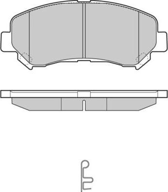 INTERBRAKE PD3146 - Тормозные колодки, дисковые, комплект www.autospares.lv