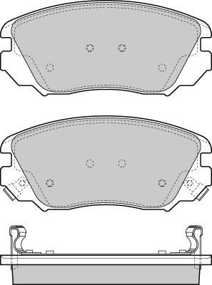 Valeo 671047 - Bremžu uzliku kompl., Disku bremzes autospares.lv