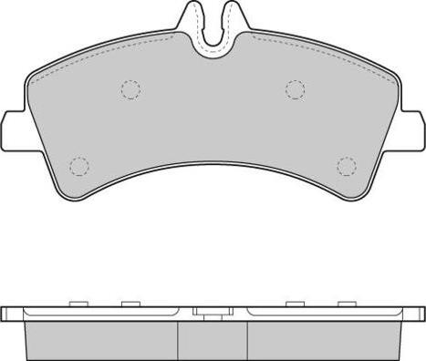 E.T.F. 12-1291 - Bremžu uzliku kompl., Disku bremzes www.autospares.lv