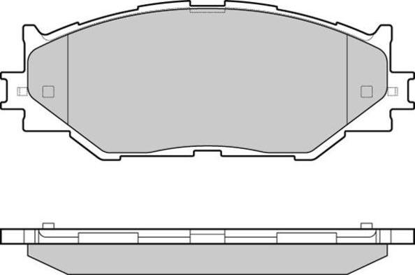 TRW GDB3410BTE - Bremžu uzliku kompl., Disku bremzes www.autospares.lv