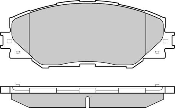 FTE 9001167 - Brake Pad Set, disc brake www.autospares.lv