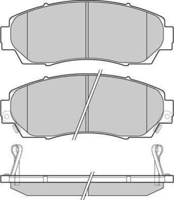 Optimal 12695 - Bremžu uzliku kompl., Disku bremzes autospares.lv