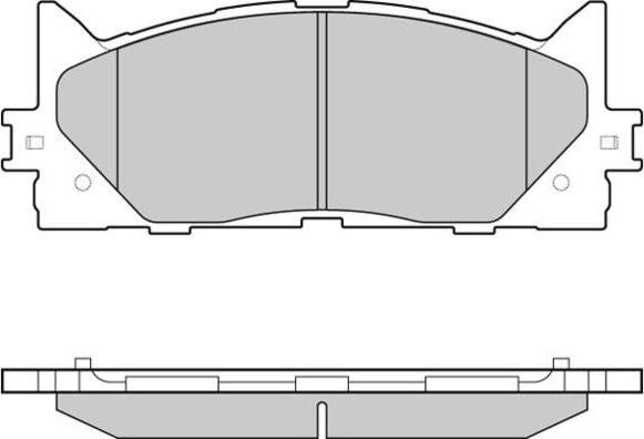 E.T.F. 12-1253 - Bremžu uzliku kompl., Disku bremzes www.autospares.lv