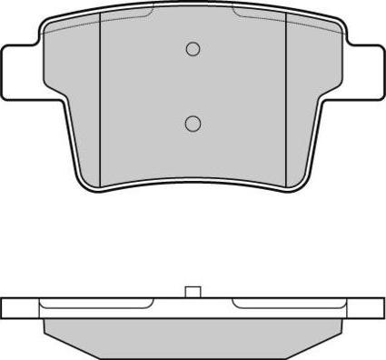 E.T.F. 12-1266 - Brake Pad Set, disc brake www.autospares.lv