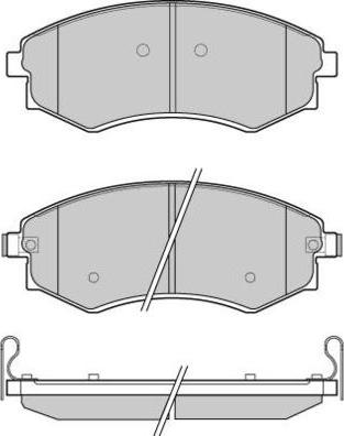 Valeo 670870 - Brake Pad Set, disc brake www.autospares.lv