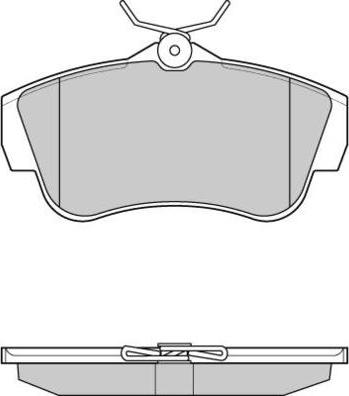 TRUPART DP41540RS - Brake Pad Set, disc brake www.autospares.lv