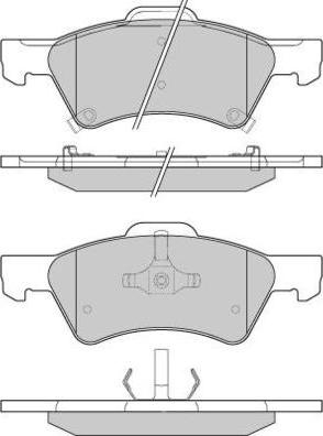 AP LP1693 - Bremžu uzliku kompl., Disku bremzes www.autospares.lv