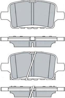 FTE 9005128 - Bremžu uzliku kompl., Disku bremzes www.autospares.lv