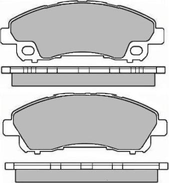 Girling 6136447 - Bremžu uzliku kompl., Disku bremzes www.autospares.lv