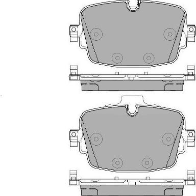 E.T.F. 12-1773 - Bremžu uzliku kompl., Disku bremzes www.autospares.lv