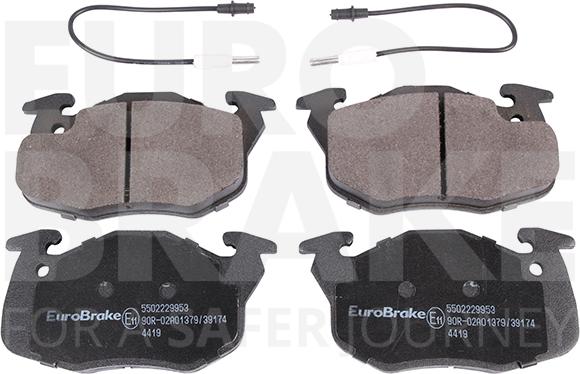 Eurobrake 5502229953 - Bremžu uzliku kompl., Disku bremzes www.autospares.lv