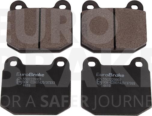 Eurobrake 5502229903 - Bremžu uzliku kompl., Disku bremzes www.autospares.lv