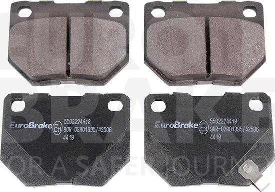 Eurobrake 5502224418 - Bremžu uzliku kompl., Disku bremzes www.autospares.lv