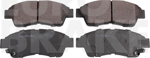 Eurobrake 5502224528 - Brake Pad Set, disc brake www.autospares.lv