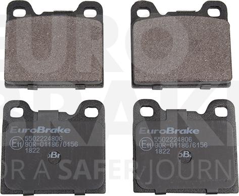 Eurobrake 5502224806 - Bremžu uzliku kompl., Disku bremzes autospares.lv