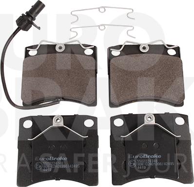 Eurobrake 5502224748 - Bremžu uzliku kompl., Disku bremzes autospares.lv