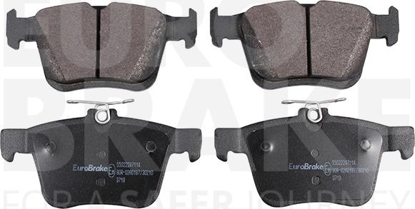 Eurobrake 55022247114 - Bremžu uzliku kompl., Disku bremzes www.autospares.lv