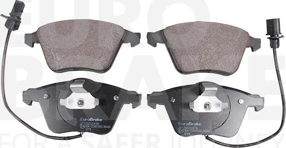 Eurobrake 5502224782 - Bremžu uzliku kompl., Disku bremzes autospares.lv