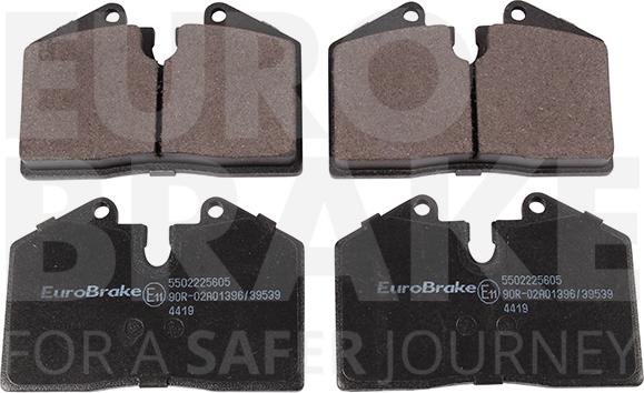 Eurobrake 5502225605 - Bremžu uzliku kompl., Disku bremzes autospares.lv