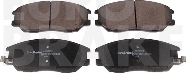 Eurobrake 5502225012 - Bremžu uzliku kompl., Disku bremzes www.autospares.lv