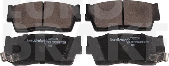 Eurobrake 5502225204 - Bremžu uzliku kompl., Disku bremzes autospares.lv