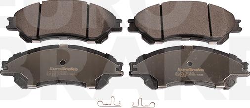 Eurobrake 5502225226 - Brake Pad Set, disc brake www.autospares.lv