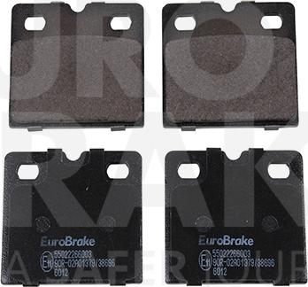 Eurobrake 55022266003 - Bremžu uzliku kompl., Disku bremzes www.autospares.lv