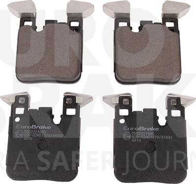 Eurobrake 5502221565 - Bremžu uzliku kompl., Disku bremzes www.autospares.lv