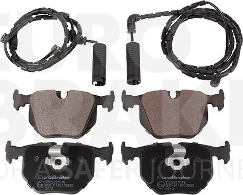 Eurobrake 5502221518 - Bremžu uzliku kompl., Disku bremzes www.autospares.lv