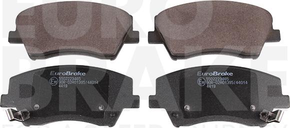 Eurobrake 5502223465 - Bremžu uzliku kompl., Disku bremzes autospares.lv