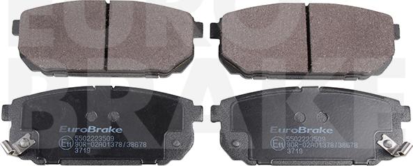 Eurobrake 5502223509 - Bremžu uzliku kompl., Disku bremzes autospares.lv