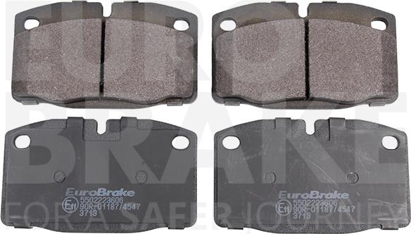 Eurobrake 5502223606 - Bremžu uzliku kompl., Disku bremzes www.autospares.lv