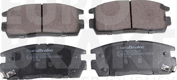 Eurobrake 5502223639 - Bremžu uzliku kompl., Disku bremzes autospares.lv