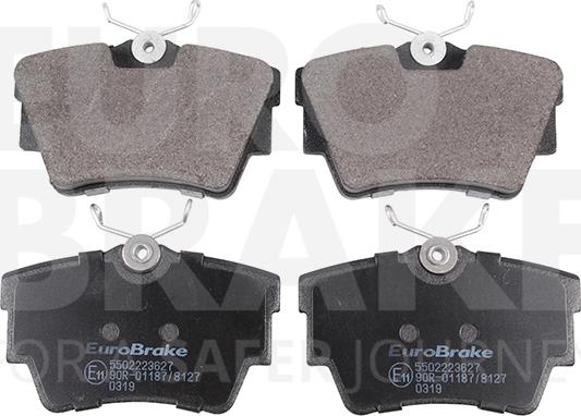 Eurobrake 5502223627 - Bremžu uzliku kompl., Disku bremzes autospares.lv