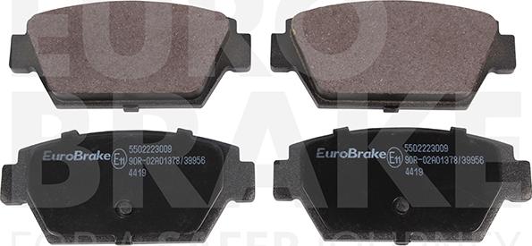 Eurobrake 5502223009 - Bremžu uzliku kompl., Disku bremzes www.autospares.lv