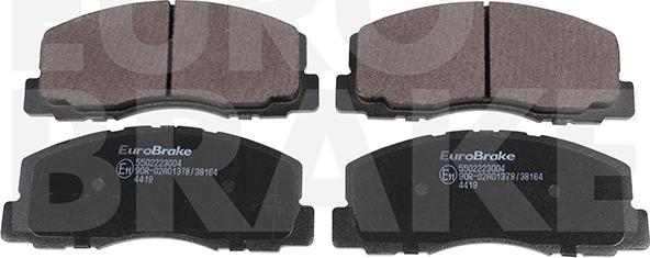 Eurobrake 5502223004 - Bremžu uzliku kompl., Disku bremzes www.autospares.lv