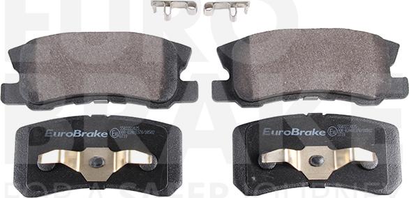 Eurobrake 5502223025 - Bremžu uzliku kompl., Disku bremzes autospares.lv