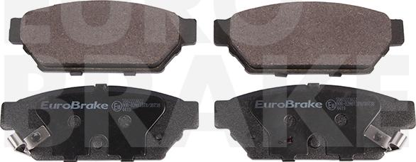 Eurobrake 5502223022 - Brake Pad Set, disc brake www.autospares.lv