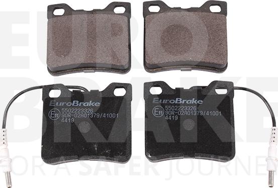 Eurobrake 5502223326 - Bremžu uzliku kompl., Disku bremzes www.autospares.lv