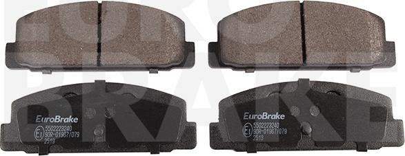 Eurobrake 5502223240 - Bremžu uzliku kompl., Disku bremzes www.autospares.lv