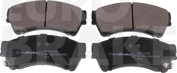 Eurobrake 5502223255 - Bremžu uzliku kompl., Disku bremzes www.autospares.lv