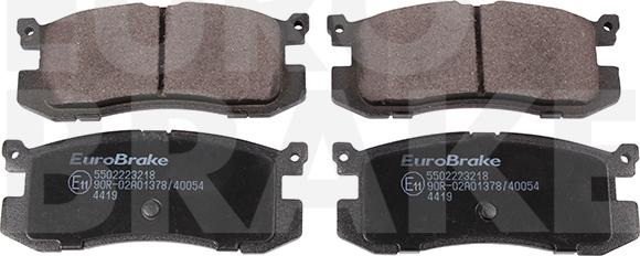 Eurobrake 5502223218 - Bremžu uzliku kompl., Disku bremzes autospares.lv