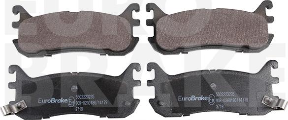 Eurobrake 5502223235 - Bremžu uzliku kompl., Disku bremzes www.autospares.lv