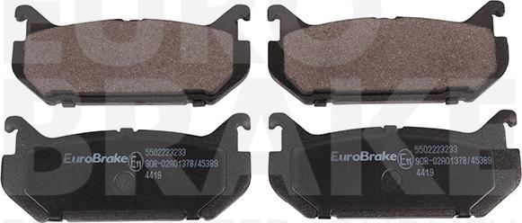 Eurobrake 5502223233 - Bremžu uzliku kompl., Disku bremzes www.autospares.lv