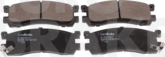 Eurobrake 5502223237 - Bremžu uzliku kompl., Disku bremzes www.autospares.lv